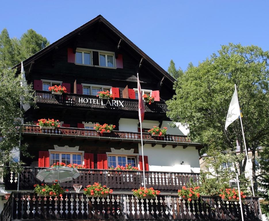 Chalet-Hotel Larix دافوس المظهر الخارجي الصورة